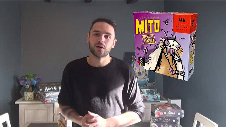 La Ludo de Dylan - les règles de Mito le jeu où tricher est vivement recommandé. - Emission 1