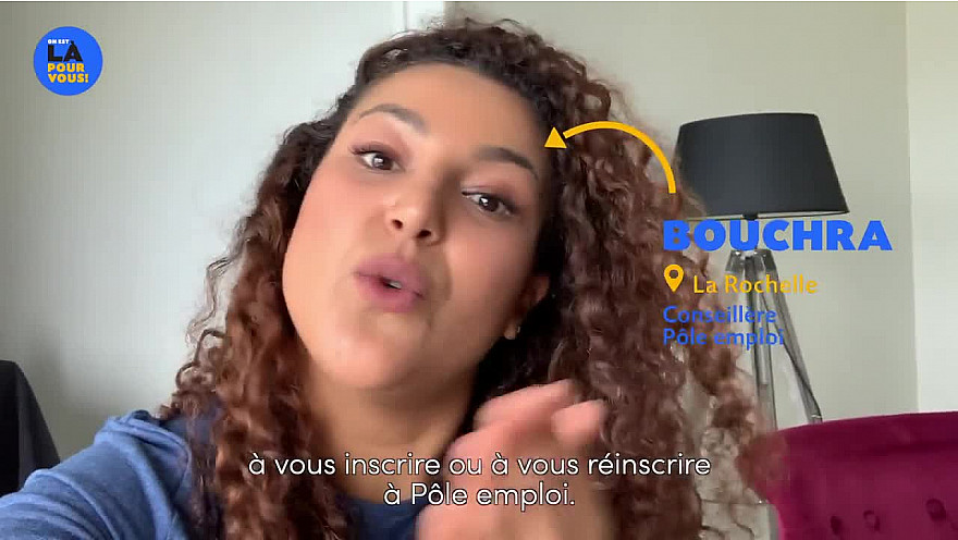 ON EST LÀ POUR VOUS ! : L’inscription ou la réinscription à Pôle emploi @pole_emploi