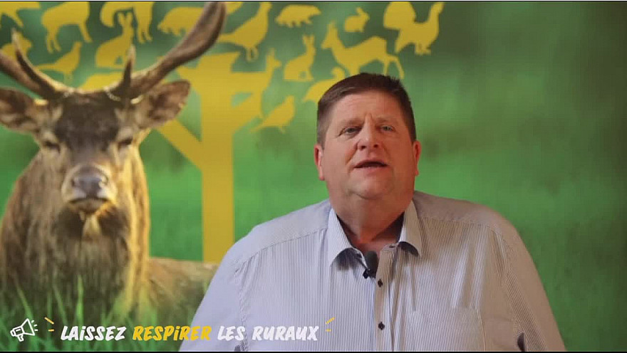 La première manifestation rurale virtuelle est lancée ! Laissez respirer les ruraux : intervention de Willy Schraen Président de la Fédération Nationale des Chasseurs @ChasseursFrance @WillySchraen #LibertéRuralit