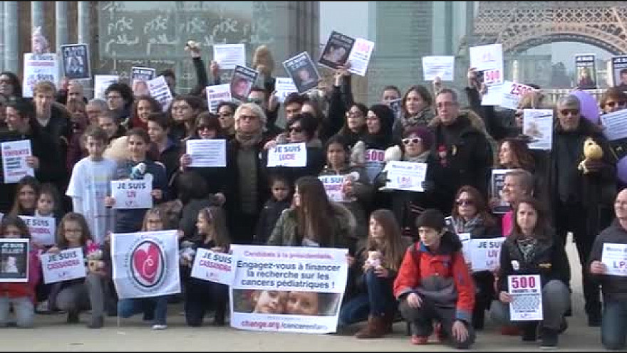 Lutte Contre le Cancer des Enfants: la Flamme de l'espoir est venue briller à Paris @Evapourlavie #CancerEnfants