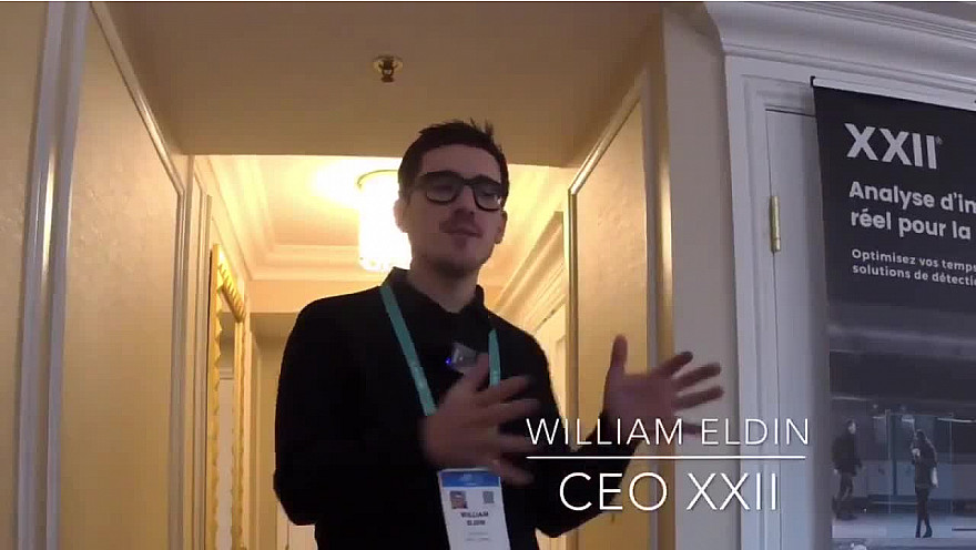 CES 2020 Las Vegas : William Eldin nous présente XXII group #CES2020 de #LasVegas @jblefevre60 @Ym78200 @pierrepinna @ipfconline1 @labordeolivier @tewoz @PironTristan @MichaGUERIN @XXII_GROUP @williameldin