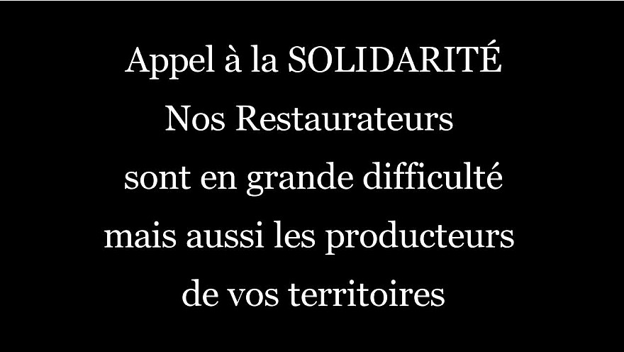 Appel à la solidarité de Stéphane LAYANI Président du Marché International de Rungis. Ensemble SAUVONS NOS RESTAURATEURS @slayani @marchederungis @Marchesdegros @UMIH_France