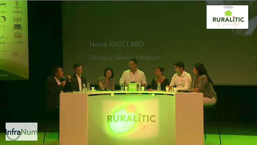 RURALITIC 2019: Hervé RASCLARD Délégué Général d'INFRANUM fait le point du 'Plan France THD' @RURALITIC2019 @InfraNum @HerveRASCLARD