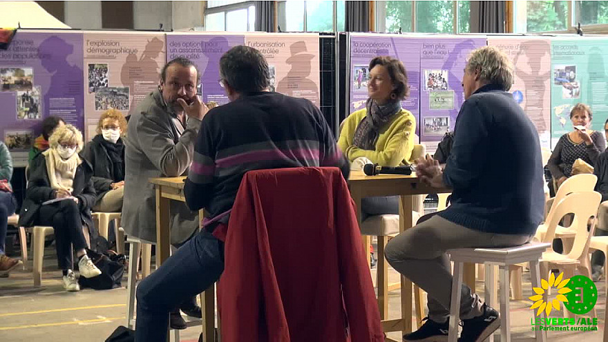 'Horizon Vert' conférence Eau et Agriculture avec Benoit Biteau, paysan et Député écologiste au parlement européen @EELV @BenoitBiteau