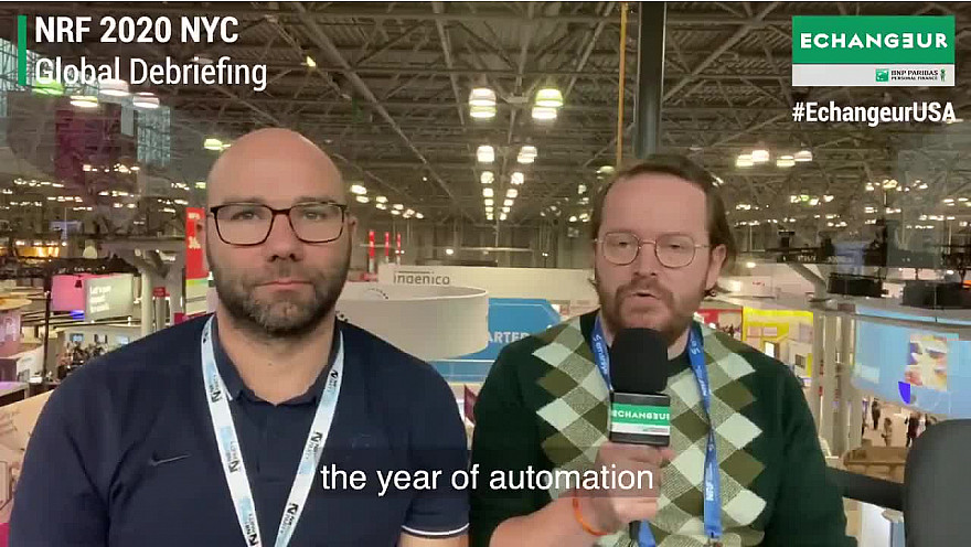 NRF 2020 NYC : troisième et dernier debreifing de Guillaume Rio et Nicolas Diacono au @NRFBigShow @BNPP_PF @nincoroby @Guillaume_Rio @Echangeur