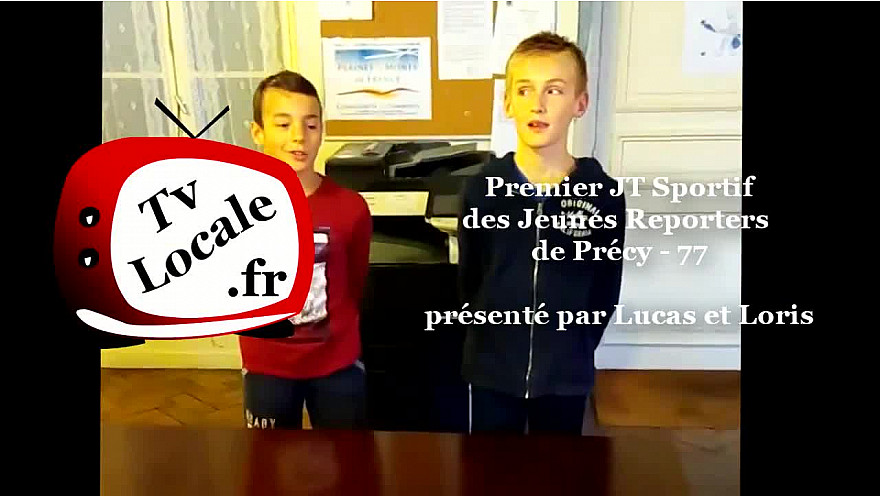 Jeunes Reporters Sans Frontières : Premier JT Sportif des JRSF du RPI de Fresnes, Précy et Charmentray - Seine-et-Marne #tvlocale #Localinfo