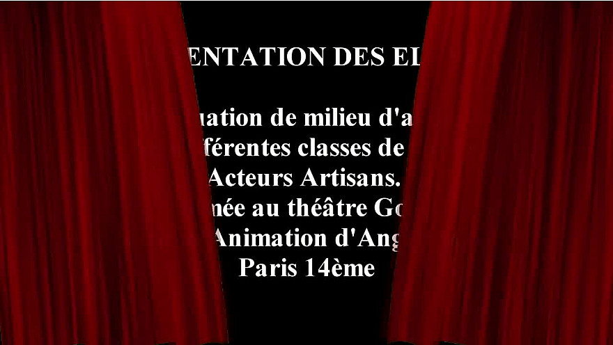École Acteurs Artisans : Classe de Daniel Martin et Héloïse Manessier