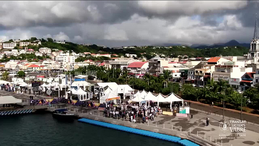 Transat Jacques Vabre 2021 : Ouverture du village à Fort de France @TransatJV @LH_LeHavre