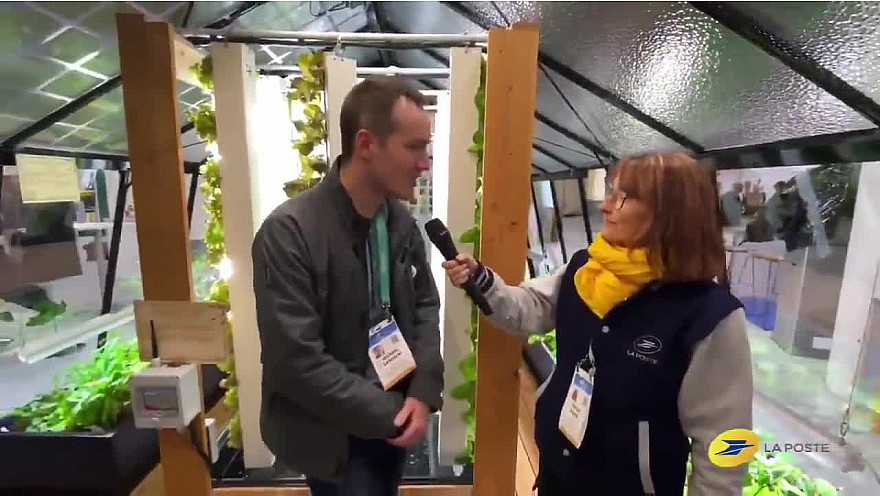 CES 2020 Las Vegas : Le Groupe La Poste présente MyFood , une des #Startups #FrenchIoT présente avec nous au#CES2020 @VanessaChocteau @Vpagnon @Clara_Schtt @MichaGUERIN @MyFood