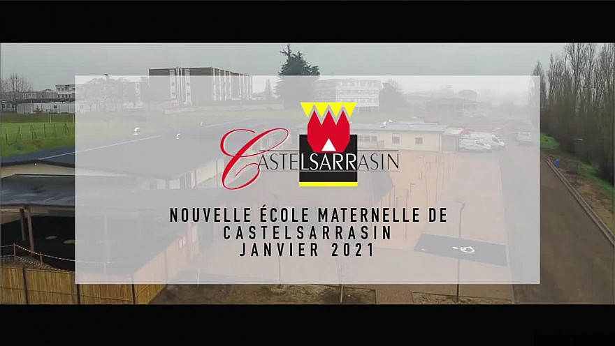 Approche Rurale des Acteurs Locaux : Jean-Philippe Bésiers Maire de Castelsarrasin nous présente la nouvelle école maternelle de Castelsarrasin @besiersjp #Castelsarrasin 