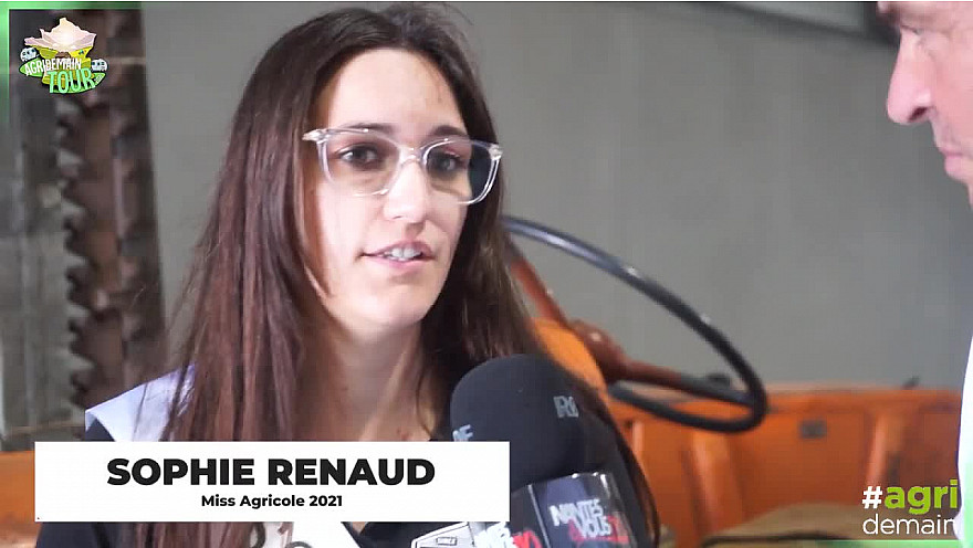 AgridemainTour 2021 : Miss Agricole 2021 porte parole du milieu agricole @Agridemain