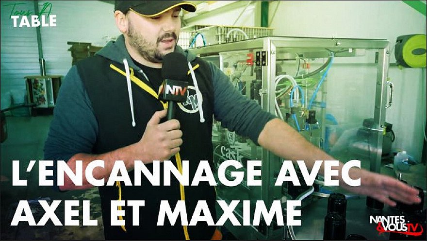 TV Locale Nantes - 'Remplis-moi' se déplace chez les brasseurs pour encanner leurs productions.