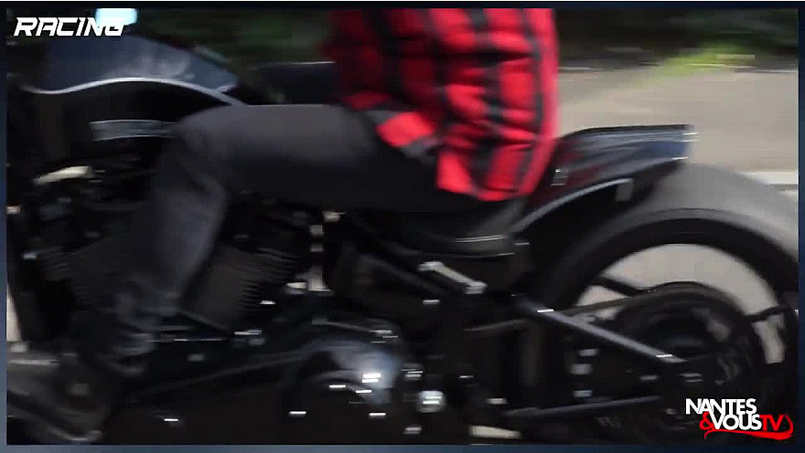 Nantes & Vous TV - Harley Custom avec Laurent Roué - Racing