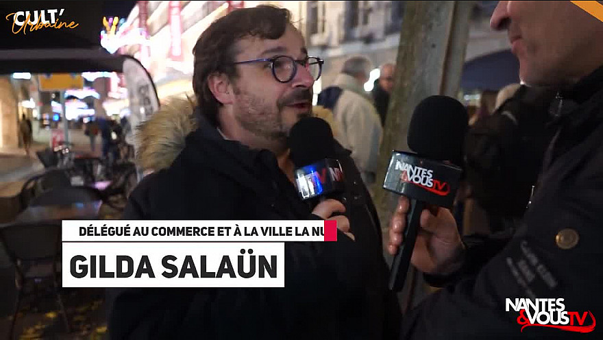 TV Locale Nantes : Inauguration des illuminations et du marché de Noël à Nantes