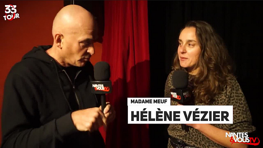 TV Locale Nantes : Madame Meuf à la compagnie du café théâtre-
