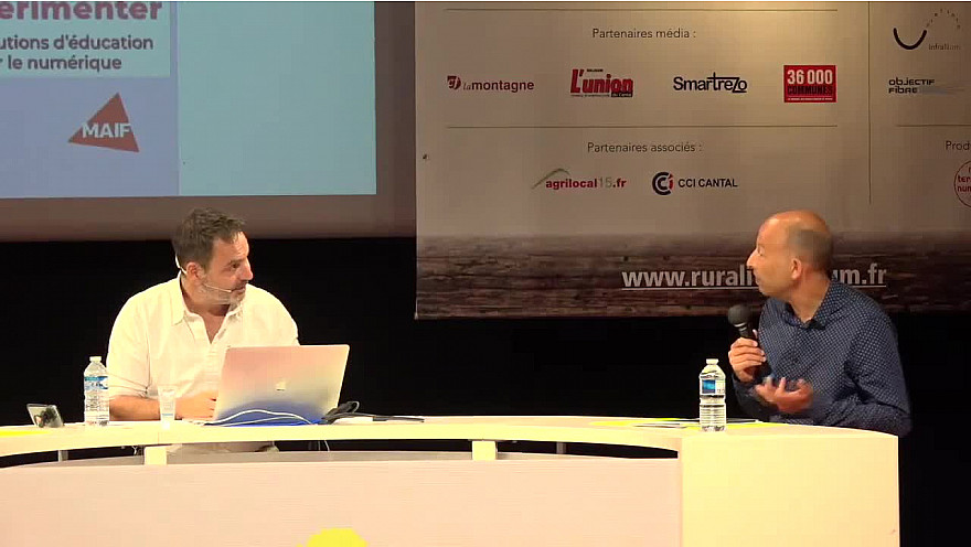 Christophe Cessac, mandataire du conseil d’administration à Ruralitic 2020 MAIF #Ruralitic2020 @MTN_cote @MAIF @CCessac