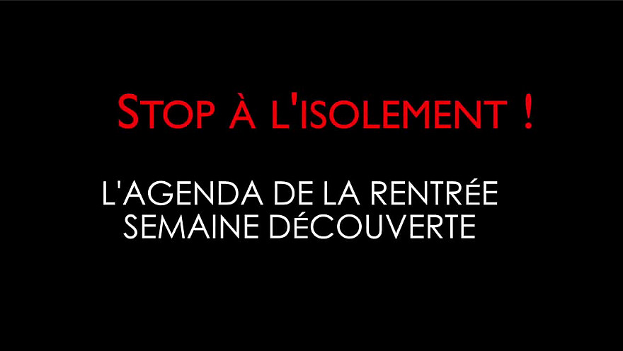 Nouveau : le programme de la semaine