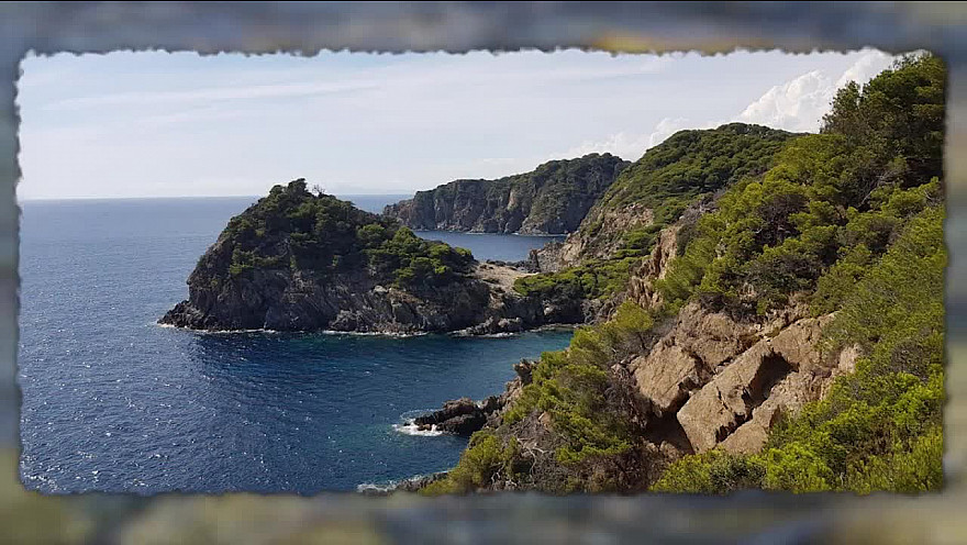 Carte postale : Les îles méditerranéennes