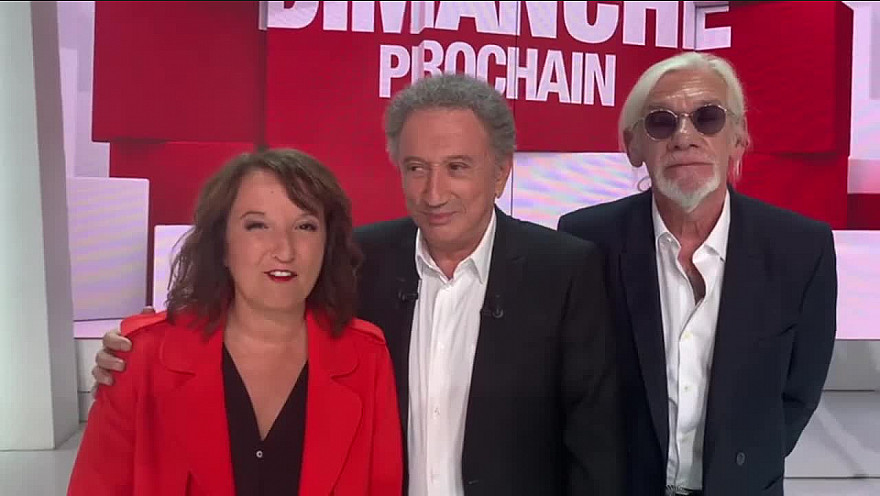 Michel Drucker, Anne Roumanoff et Pierre Billon