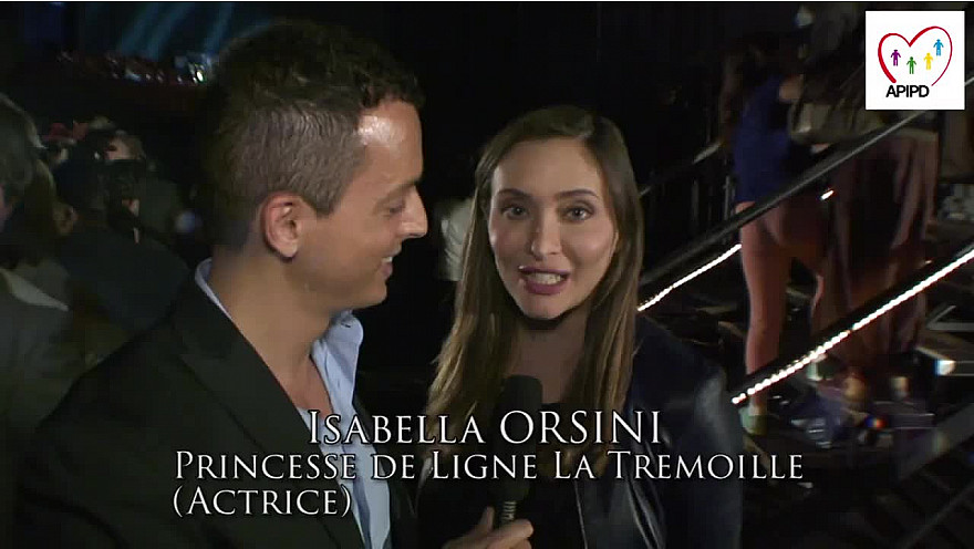 Drépaction 2014 au Zenith de Paris : La Princesse de l'APIPD Isabella Orsini de Ligne la Tremoïlle lutte contre la drépanocytose. #Drepanocytose @Drepaction