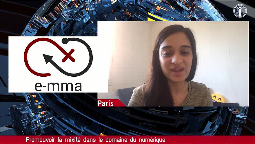 Tv locale Paris : Dipty Chander ' Emma est une association pour les jeunes filles'