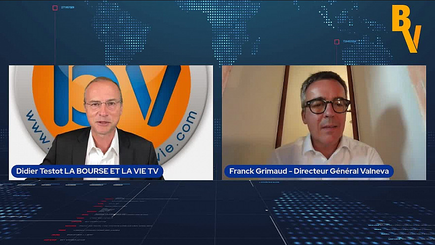 Vaccin Cocvid-19 : Franck Grimaud Directeur Général Valneva : 'Notre vaccin trouvera son usage'.